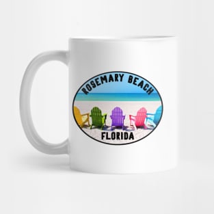 Rosemary Beach Florida Adirondack Chairs 30A Emerald Coast Mug